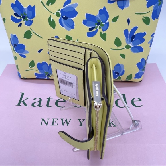 Kate Spade Jana Tea Garden Tote & Bifold Wallet - Picture 6 of 13